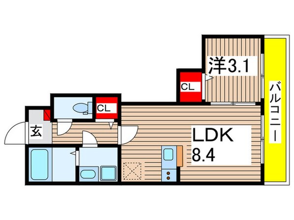 ＢｅｓｔＳｔａｇｅ四街道Ⅰの物件間取画像